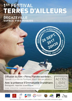 Affiche Terres d'Ailleurs à Decazeville
