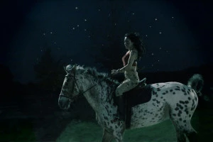 Affiche « Chevauchées silencieuses » 