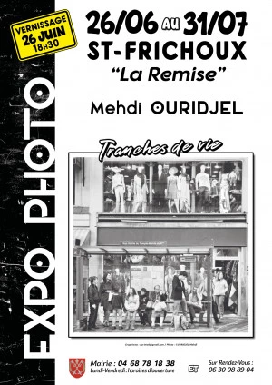 Affiche Expo photo TRANCHE DE VIE