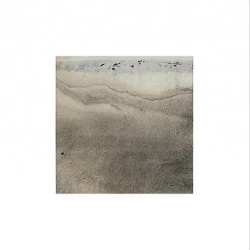 Ombre et lumière - Pigments et eau sur papier marouflé 3x20x20cm