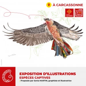 Affiche EXPOSITION "Espèces captives"