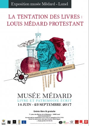 Affiche La tentation des livres : Louis Médard protestant 