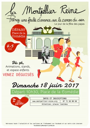 Affiche Montpellier Reine 2017