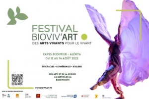 Affiche Festival Bioviv'Art des Arts Vivants pour le Vivant 