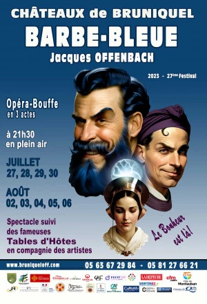 Affiche 27ème Festival des Châteaux de Bruniquel