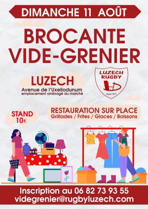 Affiche Vide-Grenier Brocante