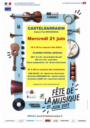 Affiche Fête de la musique