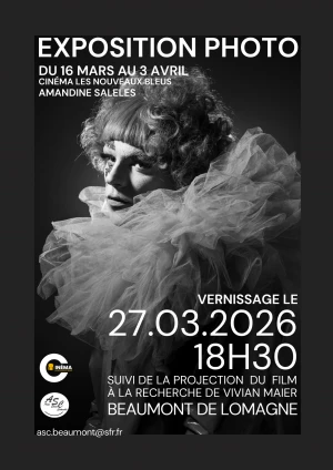 Affiche Exposition Photo - Amandine Saleles