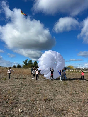 Affiche Stage sportif cerf-volant et boomerang