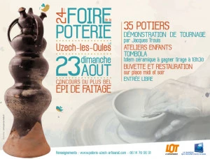 Affiche Foire de la Poterie
