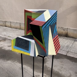 Sans titre - Sculpture en carton