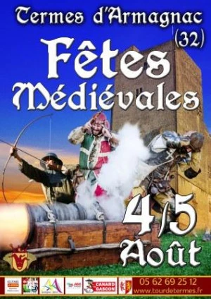 Affiche Les médiévales de Termes