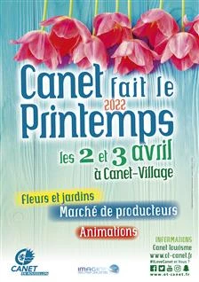 Affiche Canet fait le Printemps 