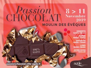 Affiche Passion Chocolat Le Salon du Chocolat d'Agde