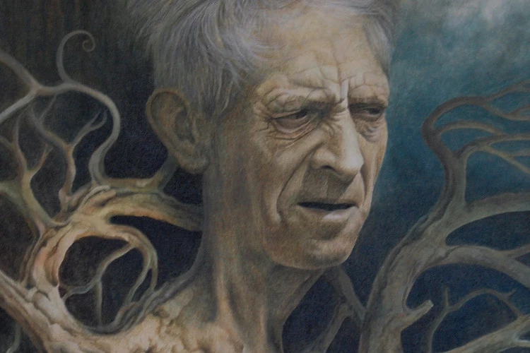 Hiver - Acrylique sur toile, format 33 X 46 cm