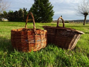 Affiche Je fabrique mon panier en osier