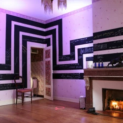 La Maison M - Scénographie et peintures pour l' inauguration de la maison culturelle de Montberon