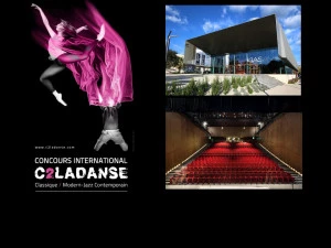 Affiche Concours international C2LADANSE Montpellier Occitanie