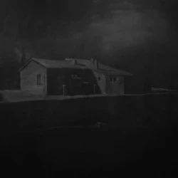 Didier TALLAGRAND - dessin à la craie sur tableau noir