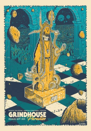Affiche Grindhouse Paradise | Festival du film fantastique de Toulouse