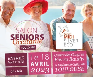 Affiche Salon Seniors Occitanie 2023