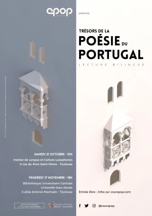 Affiche Trésors de la poésie du Portugal 
