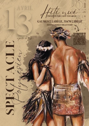 Affiche Spectacle Polynésien - Hiti Nui