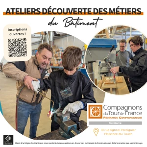 Affiche Ateliers Découverte des Métiers du Bâtiment