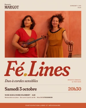 Affiche Concert • Duo à cordes sensibles