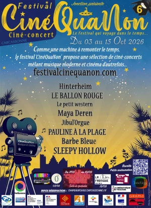Affiche FESTIVAL CINÉQUANON 6