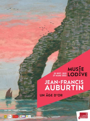 Affiche Exposition "Jean-Francis Auburtin"