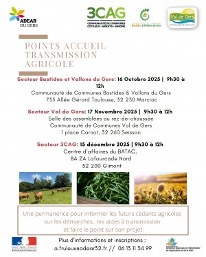 Affiche Point accueil transmission