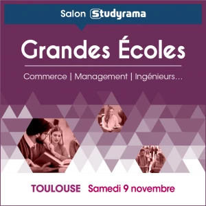 Affiche Salon Studyrama des Grandes Ecoles de Toulouse