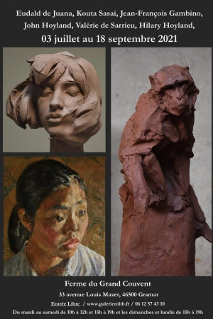 Affiche Eudald de Juana, Kouta Sasai, Jean-F Gambino, Valérie De Sarrieu, John et Hilary Hoyland