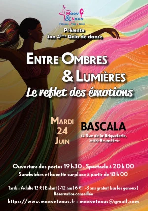 Affiche Entre Ombres et lumières le reflet des émotions