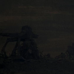 Luz negra - Brou de noix et cyanotype sur papier aquarelle. 23 x 31 cm. - Berta Ibáñez - 2022 