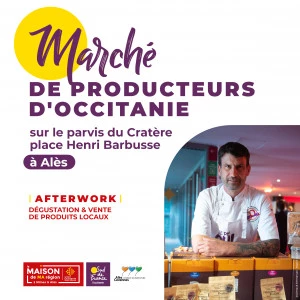Affiche Marchés des producteurs d'Occitanie