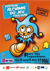 Affiche Festival Alchimie du Jeu de Toulouse