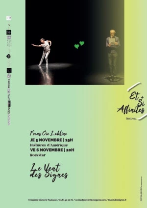 Affiche Cie Labkine / Valeria Giugga | Rockstar