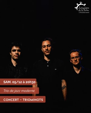Affiche « Triominots » Concert instrumental de jazz moderne 