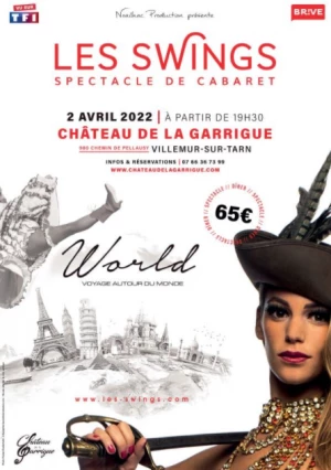 Affiche Soirée dîner/cabaret avec Les Swings 