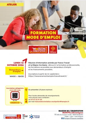 Affiche Formation mode d'emploi
