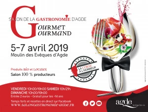 Affiche Salon de la Gastronomie d'Agde