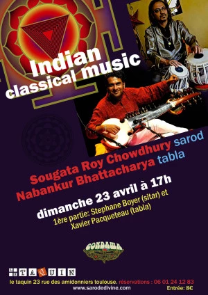Affiche Musique de l'Inde du nord