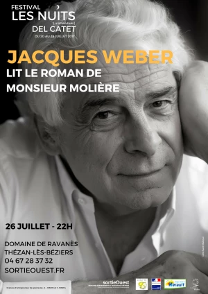 Affiche Lecture / Jacques Weber