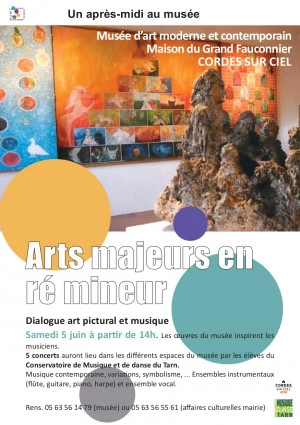 Affiche Arts majeurs en ré mineur 