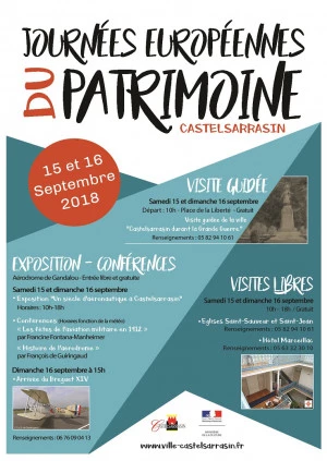 Affiche Journées Européennes du Patrimoine