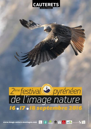 Affiche 2e Festival Pyrénéen de l'Image Nature