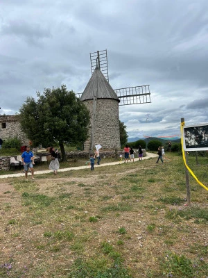 Affiche Fête du pain et du vent avec CerfVolantSud, l'école Française de Cerf-Volant du club Volensud