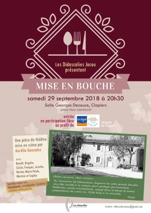 Affiche Mise en bouche